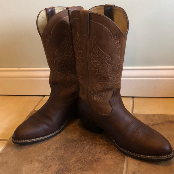 Durango Other - Durango Men’s 8D Leather Cowboy Boots - Very Nice!